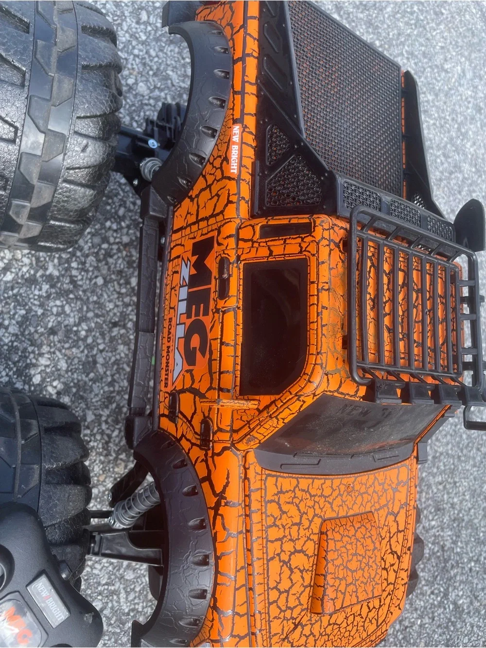 Meg truck vibrant orange